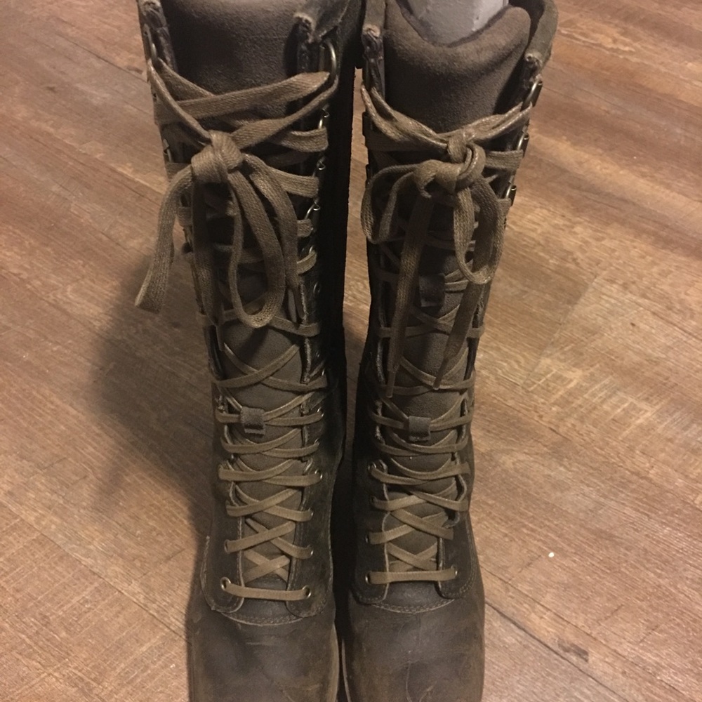 Timberland Wheel Wright boots tall size 7